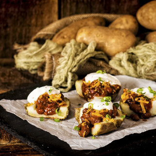 Loaded Baked Potato Skins