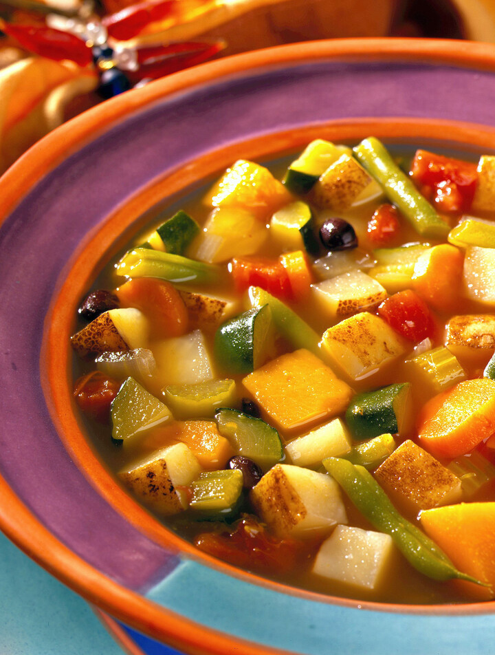 New World Idaho Vegetable Soup with Southwestern Spicings