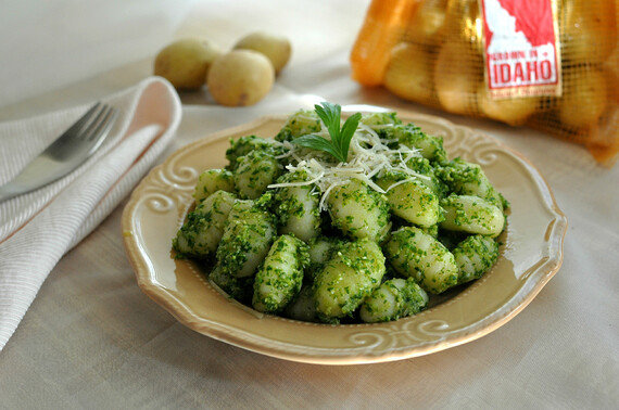 Idaho® Potato Gnocchi with Pesto