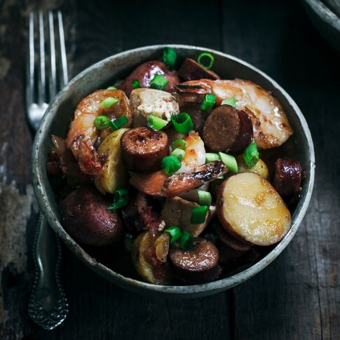 Easy Jambalaya Recipe with Red Potatoes