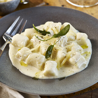 Gnocchi with Fried Sage and Truffle 