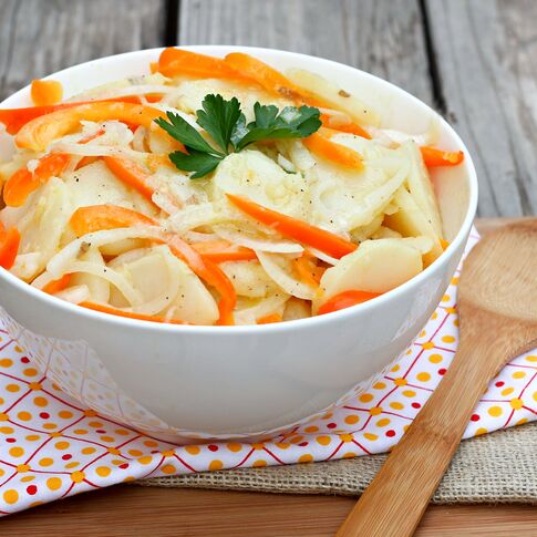 Idaho® Potato Salad with Peppers & Onions