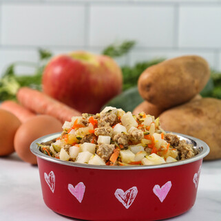 Potato & Ground Turkey Dog Food