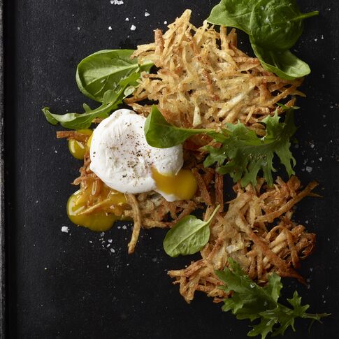 Ina's Perfect Idaho® Potato Pancakes (or Latkes)