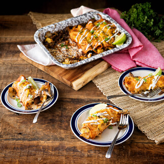 Idaho® Potato New Mexican Breakfast Enchiladas