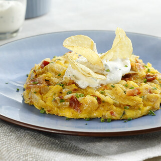 Potato Chip Omelette