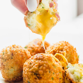 Crispy Idaho Potato Croquettes with Cheese