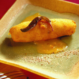 Oyster and Potato Croquette with Sauce Choron