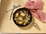 Potatoes with Lemon-Parmesan Butter and Olives