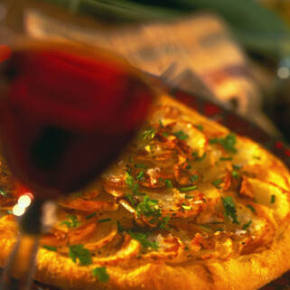 Idaho® Potato and Sonoma Foie Gras Pizza