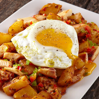 Idaho® Potato And Trout Hash  