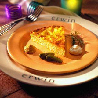 Potato-Onion Cheese Tart