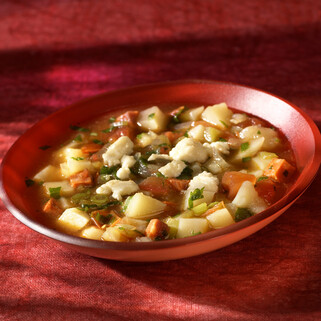 Mexican Potato and Cheese Soup