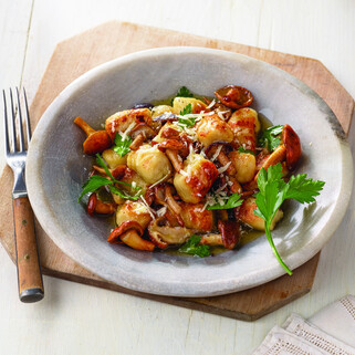 Butchertown Gnocchi with Wild Mushrooms