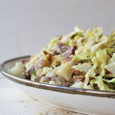 Corned Beef Red Potato Salad 