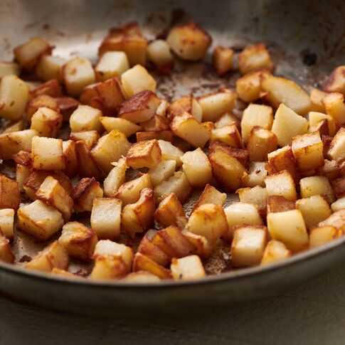Crispy Stovetop Potatoes for Idaho® Potatoes