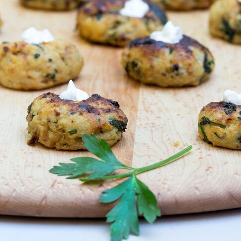 Mini Spinach Idaho® Potato Knishes