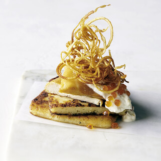 Potato Bread with Matchstick Potatoes