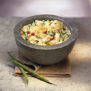 Total Eclipse of Idaho® Potato Sun Risotto