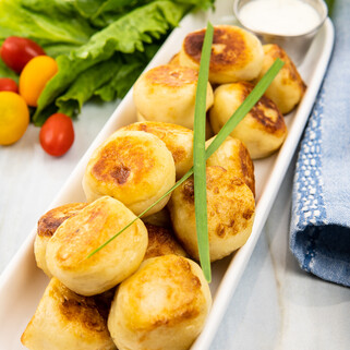Idaho® Potato Dumplings with Litehouse® Ranch Sauce