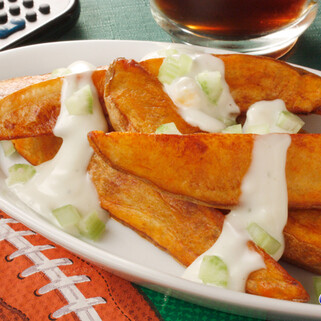 Buffalo Potato Wedges