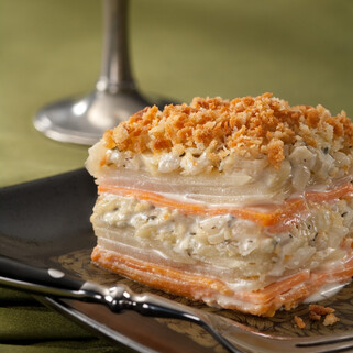 Idaho® Potato and Yam Gratin