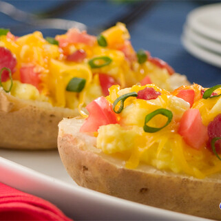 Breakfast Potato Boats
