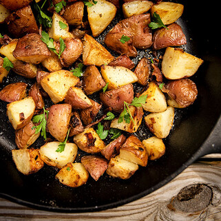 Crispy Grilled Red Potatoes