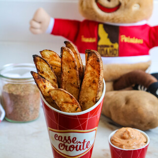 Grilled Cajun Potato Wedges