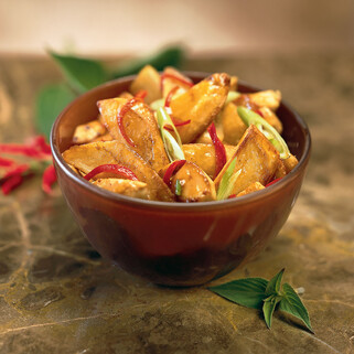 Idaho® Potato and Chicken Stir Fry