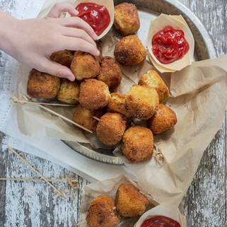 Easy to Make Vegetable and Potato Nuggets