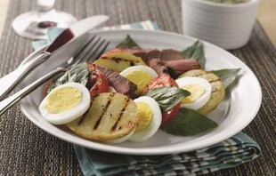 Grilled Steak and Yukon Gold Idaho® Potato Salad
