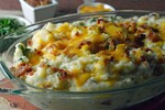 Bacon Cheddar Mashed Potatoes