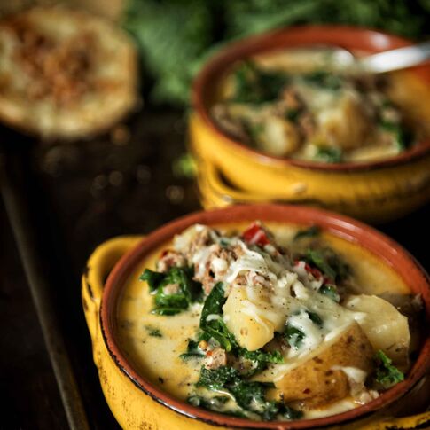 CopyCat Slow Cooker Zuppa Toscana