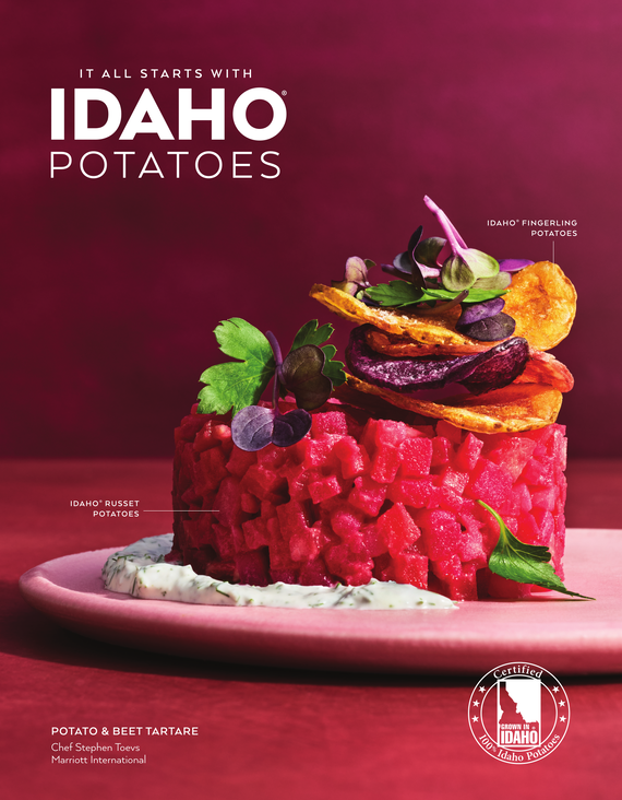 Potato and Beet Tartare