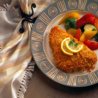 Grouper in Potato Crust