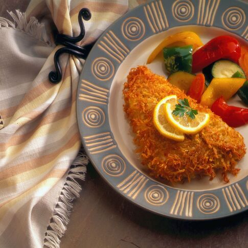 Grouper in Potato Crust
