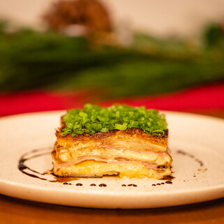 Bourbon Glazed Ham and Cheese Idaho® Scalloped Potatoes