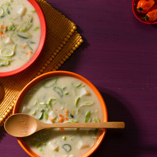Idaho® Potato Caribbean Vichyssoise