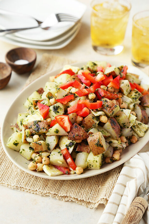 Heart-Healthy Chopped Idaho® Potato Breakfast Salad 