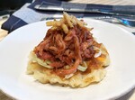 Whiskey Pork & Idaho® Potato Waffles