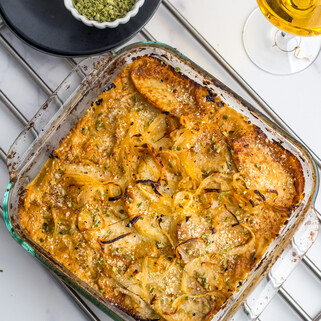 Lighter Scalloped Potato Casserole