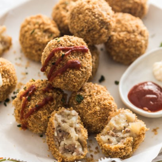 Baked Beef Idaho® Potato Croquette