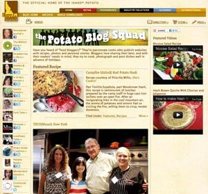 Idaho® Potatoes Star as Main Ingredient in Food Blogs Across the Country