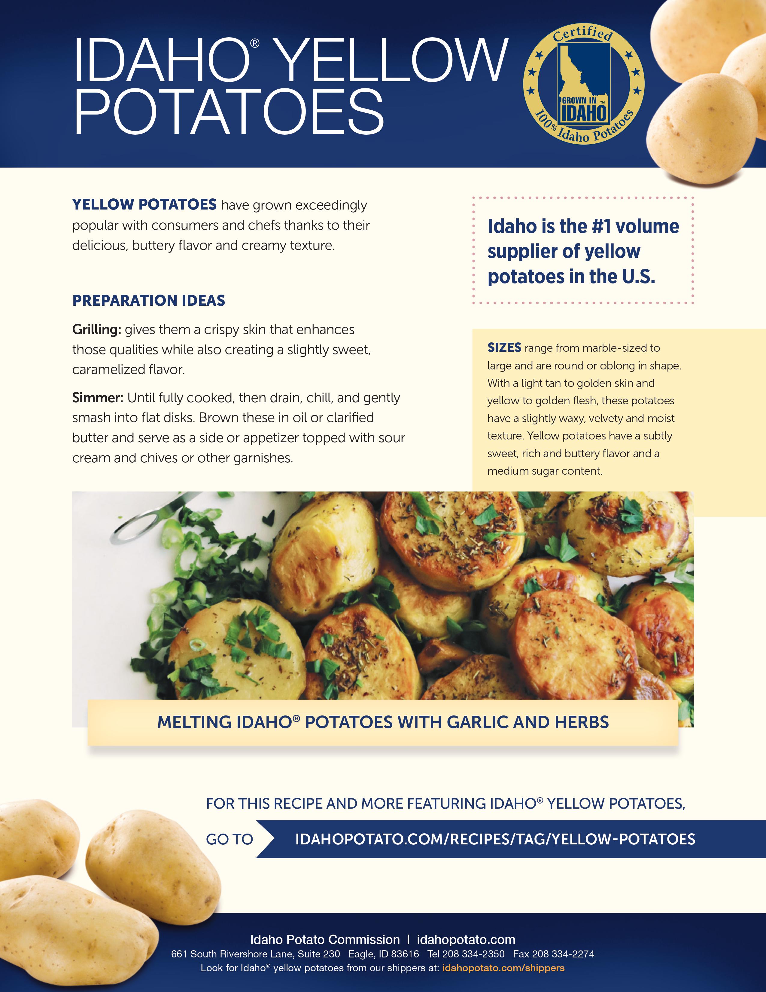 Idaho® Yellow Potatoes